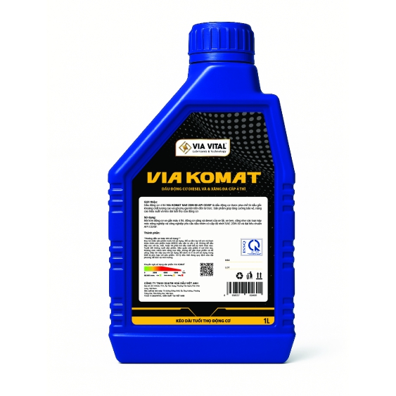 VIA KOMAT SAE 20W50 API CD/SF